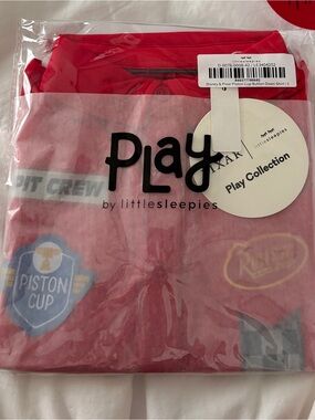 Little Sleepies Piston Cup Button Down - Disney Pixar Cars Size 5